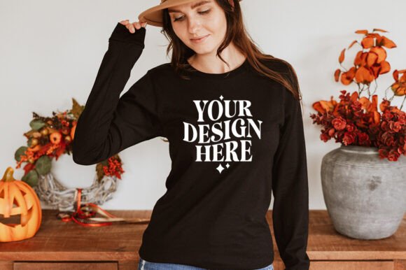 BC 3501 Mockup: Fall Graphics & Product Mockups