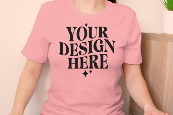 Bella Canvas 3001 Light Pink Mockup Review