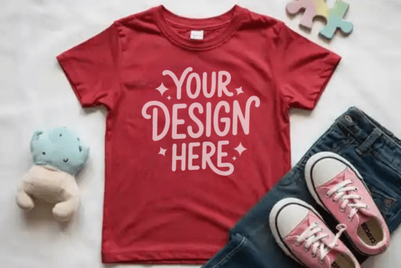 Bella Canvas 3001Y Mockup: Essential Graphics & Product Mockups