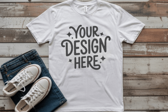 Bella Canvas 3001Y Mockup: Graphics & Product Mockups