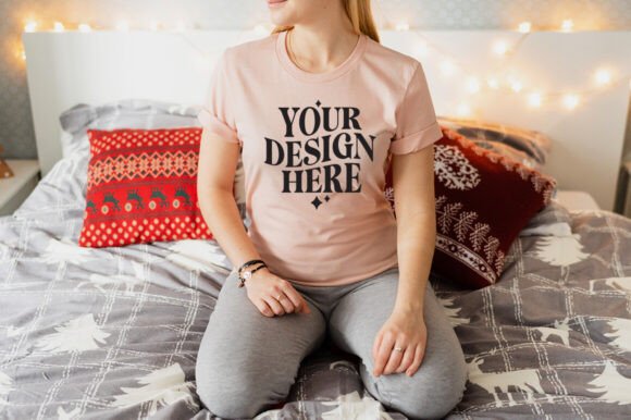Christmas Bella Canvas 3001 Mockup 41: Essential Graphics