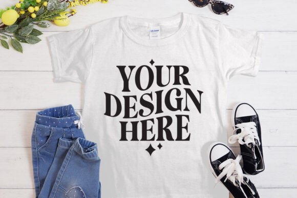 Gildan 5000 Mockup: Essential Graphics for Product Mockups