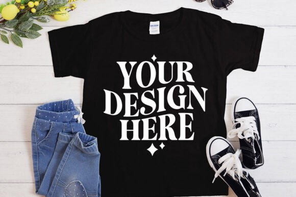 Gildan 5000 Mockup: Essential Graphics for Product Mockups