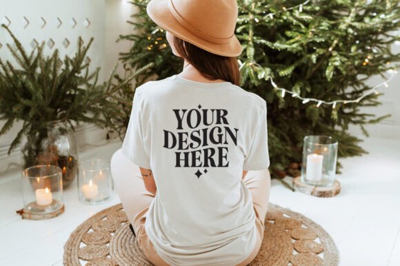 Review: Christmas Bella Canvas 3001 Mockup 23 for Designers