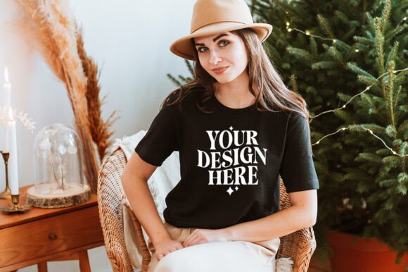Review: Christmas Bella Canvas 3001 Mockup 3