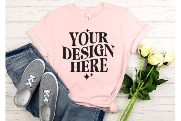 Valentine's BC3001 Mockup: Graphics & Product Mockups