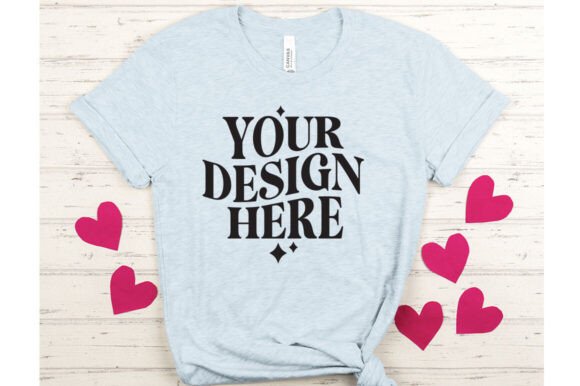 Valentine s Day BC3001 Mockup 3: Graphics for Product Mockups